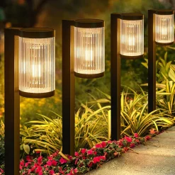 Solcellebelysning|Pullert>NorDesign Beacon Solar hagebelysning 1W 3000K IP65 - Solcelle Svart