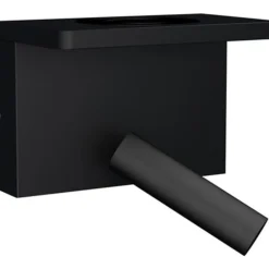 Leselamper|Vegglamper Med Usb>Aneta Lighting Bedside vegglampe 3W 2700 Kelvin med trådløs hurtig lader og USB A og C