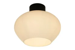 Kjøkkenbelysning Tak|Taklamper / Takplafonder>Aneta Lighting Bell taklampe 35 cm - Svart/Opal Svart / Opal