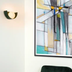 Interiørlamper>Lucide Benni vegglampe - Grønn