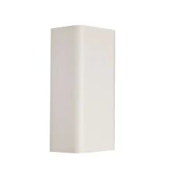 Vegglamper Med Opp/Ned Lys>Nowodvorski Bergen vegglampe opp/ned lys - Hvit