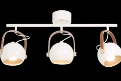 Kjøkkenbelysning Tak|Taklamper / Takplafonder>Aneta Lighting Bow taklampe - Hvit/Brun Svart