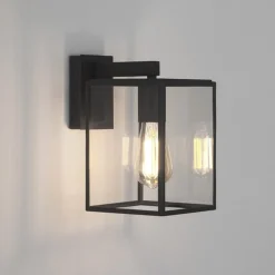 Utelamper - Klassiske Vegglamper>Astro Lighting Box Lantern 270 vegglampe utendørs - Svart