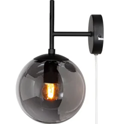 Interiørlamper>By Rydens Boyle vegglampe - farget Røyk