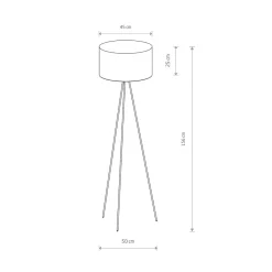 Interiørlamper Gulv>Nowodvorski Cadilac gulvlampe - Svart/Gullfarget Svart / Gull