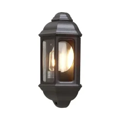 Utelamper - Veggskjold / Plafond>Konstsmide Cagliari vegglampe utendørs IP43 - Svart
