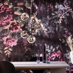 Kjøkkenbelysning Tak|Takpendler>Marksløjd Callisto takpendel - farget glass - Røyk