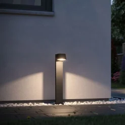 Pullert>Paulmann Capea pullert utendørs IP44 6W 3000 Kelvin 50 cm Antrasitt