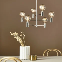 Kjøkkenbelysning Tak|Takpendler>Marksløjd Capital pendel - - Krom