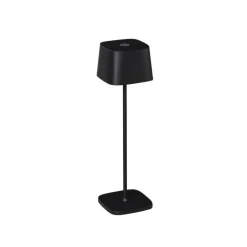 Lightup-Pris|Bordlamper For Utendørsbruk>Konstsmide Capri bordlampe oppladbar utendørs IP54 - Svart