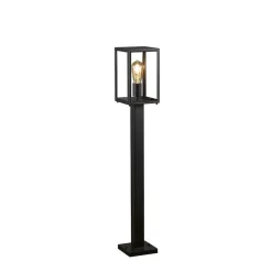 Lightup-Pris|Pullert>Konstsmide Carpi stolpe utendørs 100 cm IP44 - Svart