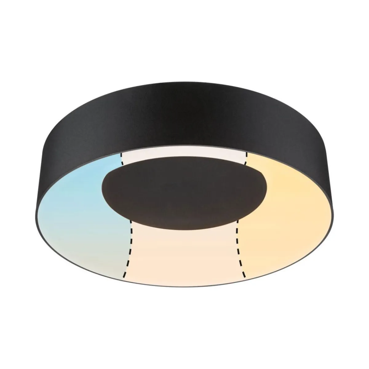 Baderomsbelysning Tak|Kjøkkenbelysning Tak>Paulmann Casca taklampe 30 cm 16W IP44 3000-6500 Kelvin 1500 lumen- 3-step moodmaker