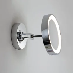 Sminkespeil Med Lys>Astro Lighting Catena sminkespeil 12,4W LED 3000K 5x forstørring IP44 - Polert Krom