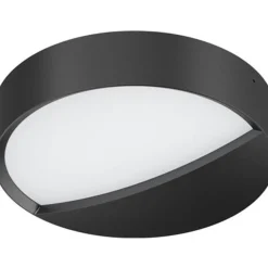 Utelamper - Veggskjold / Plafond>Solar Champ eye vegglampe utendørs 8W 3000/4000 Kelvin IP65 Svart