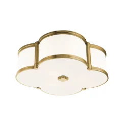 Kjøkkenbelysning Tak|Taklamper / Takplafonder>Hudson Valley Chandler takplafond - messing