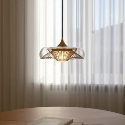 Lampeskjermer|Kjøkkenbelysning Tak>Umage Chordis lampeskjerm Messing/Klar