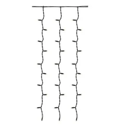 Lysslyngesystem Chrissline - Marksløjd|Juletrelys & Lysslynger>Marksløjd Chrissline Gardin 100 lys 1,5 meter extra - Varm Hvit