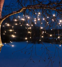 Lysslyngesystem Chrissline - Marksløjd|Juletrelys & Lysslynger>Marksløjd Chrissline istappslynge 100 lys 2 meter extra - Varm - Hvit