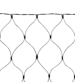 Lysslyngesystem Chrissline - Marksløjd|Juletrelys & Lysslynger>Marksløjd Chrissline lysnett 100 lys 2 x 1,7 meter extra - Varm - Hvit