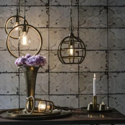 Kjøkkenbelysning Tak|Takpendler>Pr home of Scandinavia Ab Circle taklampe 35 - Rå Messing