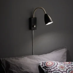 Leselamper>Marksløjd Ciro flex vegglampe - Svart/stål - Svart / Stål