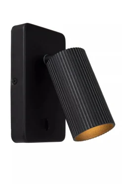 Leselamper>Lucide Clubs vegglampe - Svart