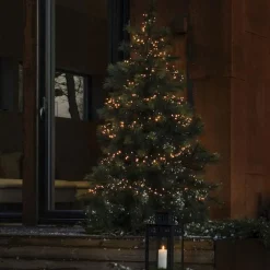 Juletrelys & Lysslynger|Lysslynger Jul>Konstsmide Cluster slynge 230 lys 5 meter til 31V system - Amber