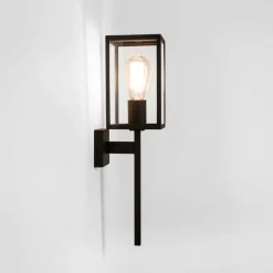 Utelamper - Klassiske Vegglamper>Astro Lighting Coach 130 vegglampe utendørs IP44 E27 - Svart