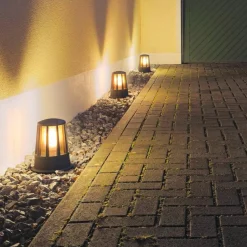 Pullert>Slv Cone pullert 24 cm IP54 Antrasitt