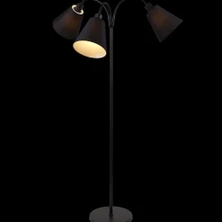 Interiørlamper Gulv|Leselamper Gulv>Ms - belysning Connie gulvlampe 3 lys med lampeskjerm