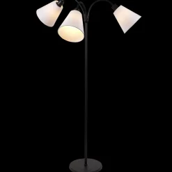 Interiørlamper Gulv|Leselamper Gulv>Ms - belysning Connie gulvlampe 3 lys med lampeskjerm