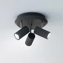 Kjøkkenbelysning Tak|Spotter & Skinner>Marksløjd Costilla taklampe - Mørk - Grå