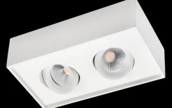 Lightup-Pris|Kjøkkenbelysning Tak>Sg Armaturen As Cube Lux 2x7W LED 2700K Ra 98