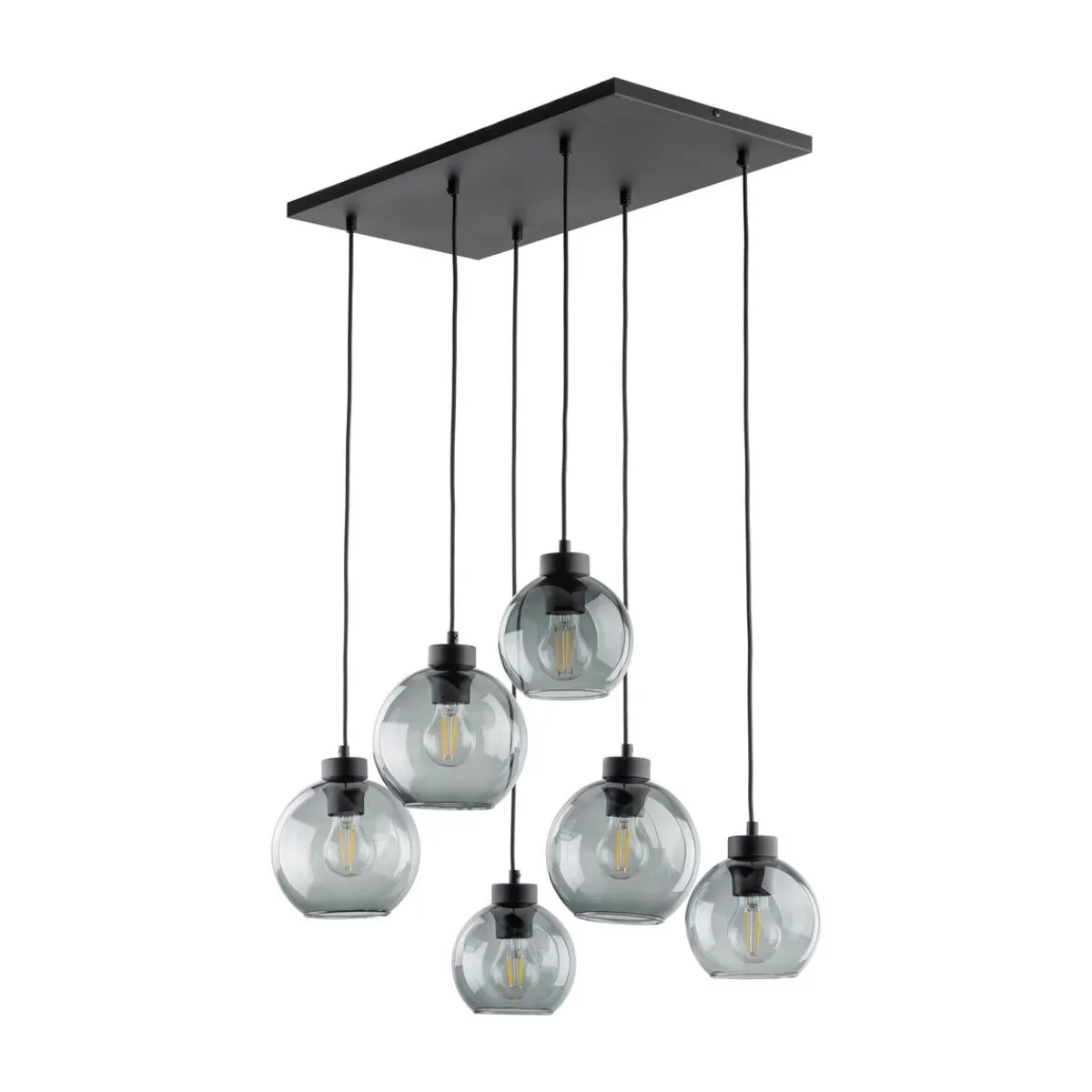 Kjøkkenbelysning Tak|Takpendler>TK Lighting Cubus takpendel 6-lys