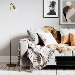 Leselamper Gulv>By Rydens Curve gulvlampe