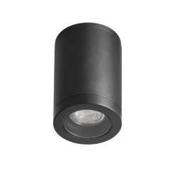 Utelamper Til Kystområder|Taklamper Ute>NorDesign Cylindro K1 taklampe utendørs IP54 - grå Grafitt