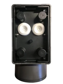 Utelamper Til Kystområder|Utelamper Med Opp/Ned Lys>NorDesign Cylindro vegglampe ned utendørs IP54 - grå Grafitt