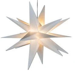 Juledekorasjoner>Konstsmide 3D plaststjerne 100 cm IP44 Hvit