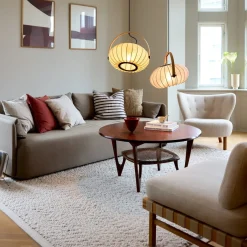 Kjøkkenbelysning Tak|Takpendler>Halo Designs DC tekstil takpendel 40 cm