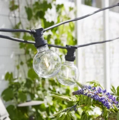 Led-Pærer E27 Sokkel>Star Trading Dekorativ utendørs LED filament E27 95mm 2700K Plast Klar