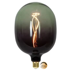 Led-Pærer E27 Sokkel>Star Trading Dekorpære 4W dimbar - 175 mm Grønn