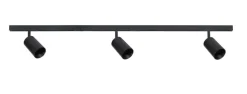 Kjøkkenbelysning Tak|Designline>Antidark Designline Tube Pro komplett 1.9 meter spotskinne med 3 spotter GU10 - Svart