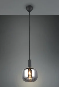 Kjøkkenbelysning Tak|Takpendler>Trio Lighting Diva takpendel 20 cm Svart