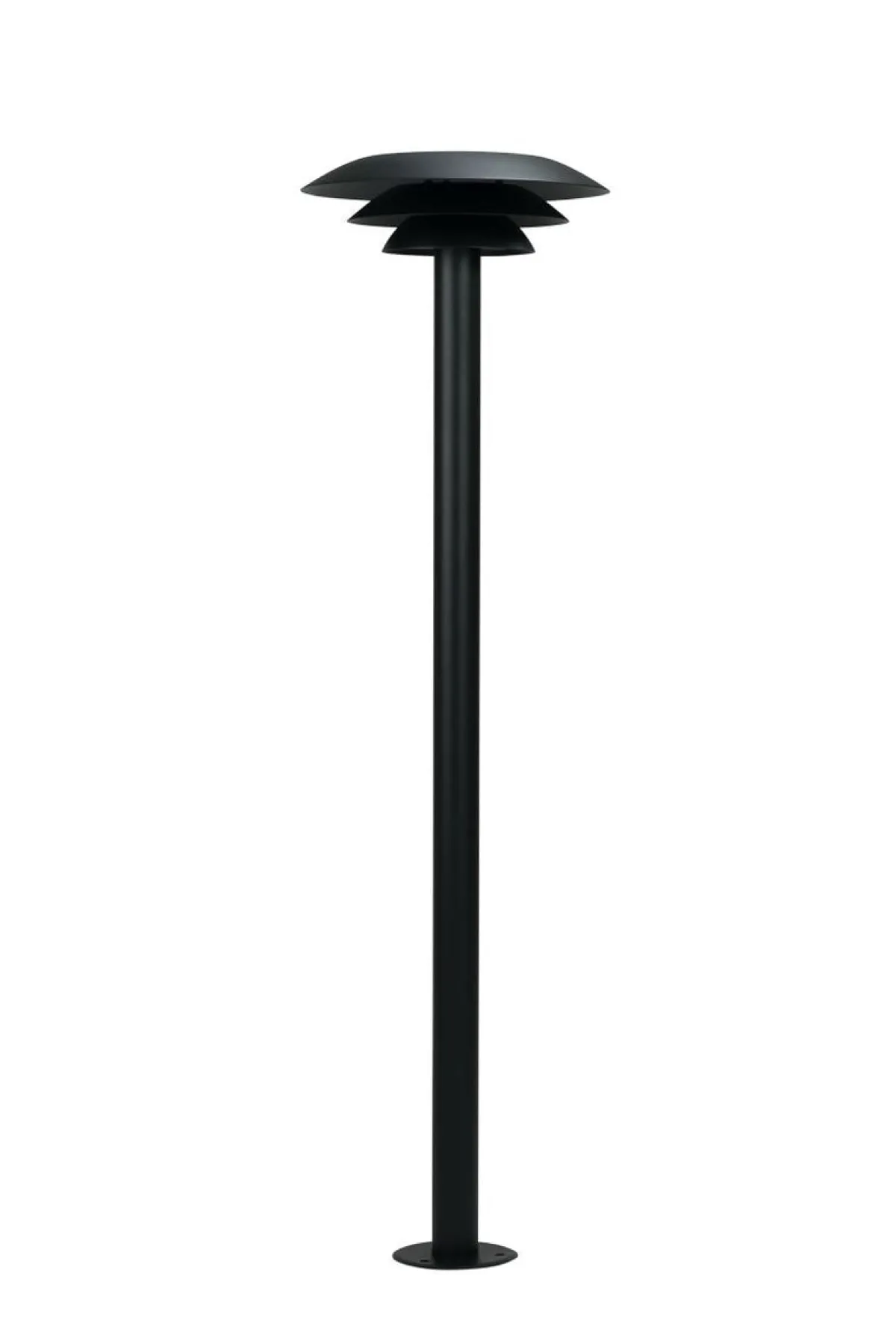 Lyktestolper|Pullert>Dyberg Larsen DL25 utendørs stolpe 90 cm IP44 - Svart