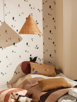 Barneromsbelysning|Kjøkkenbelysning Tak>Ferm Living Dou Lampshade al - 45 cm Natur