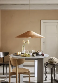 Kjøkkenbelysning Tak|Takpendler>Ferm Living Dou Lampshade Natural - 90 cm
