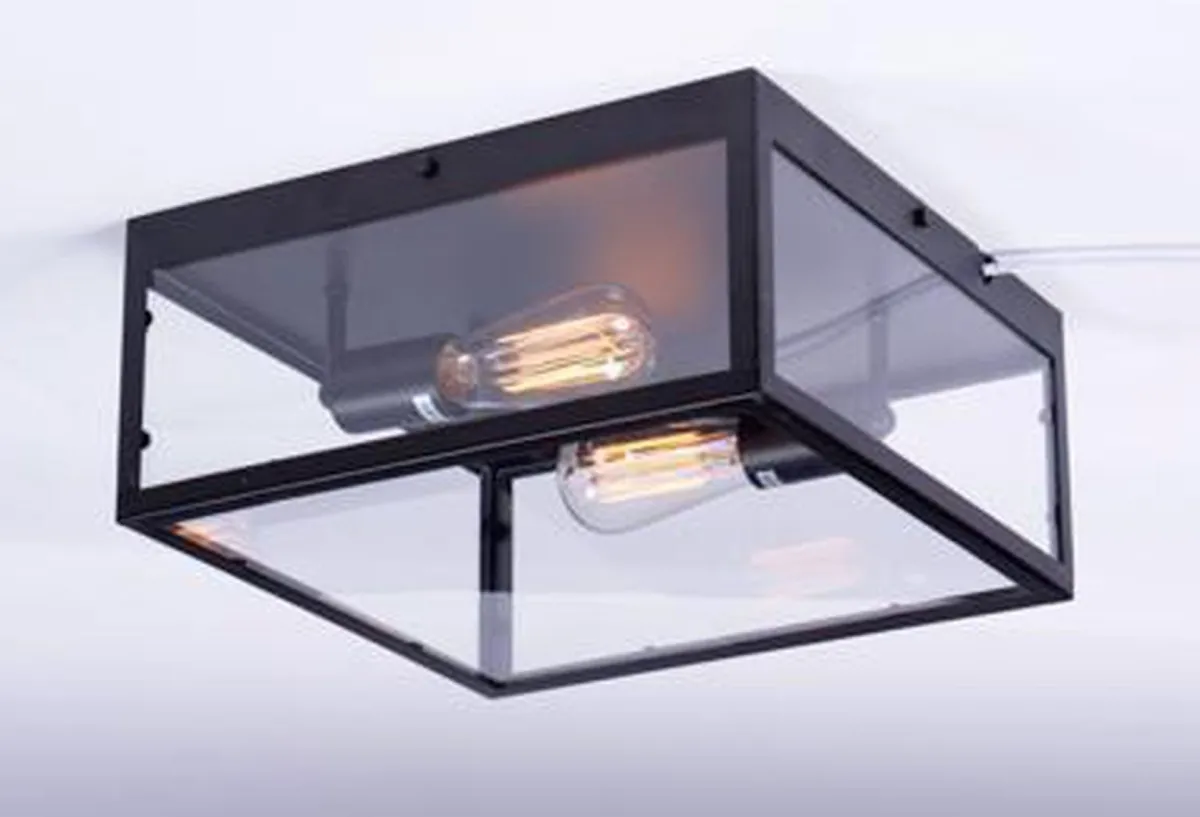 Kjøkkenbelysning Tak|Taklamper / Takplafonder>Ms - belysning Dovre taklampe 36x36cm - Svart