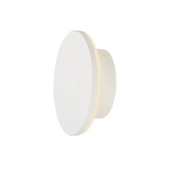 Utelamper Til Kystområder|Utelamper - Veggskjold / Plafond>Slv D-ring 16 cm vegglampe utendørs 7,5W 2700/3000 kelvin IP65 - dimbar