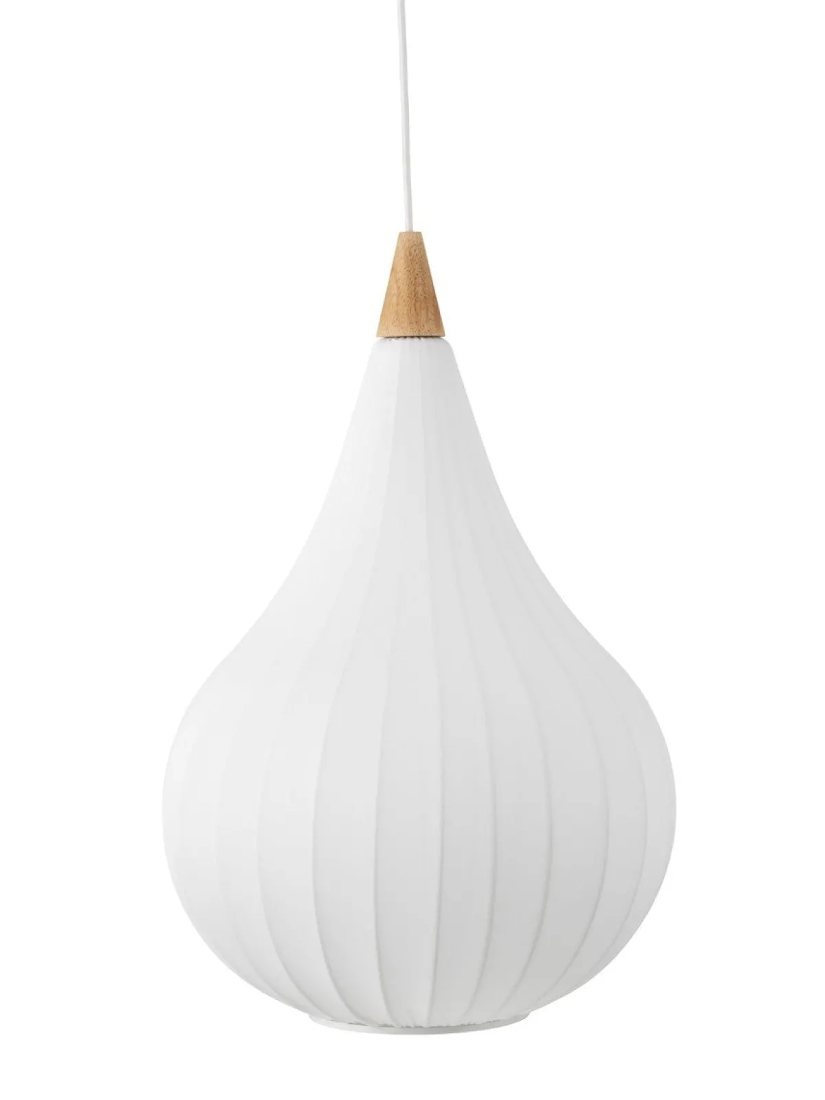 Kjøkkenbelysning Tak|Takpendler>Halo Designs Drops pendel 30 - Tekstil Hvit