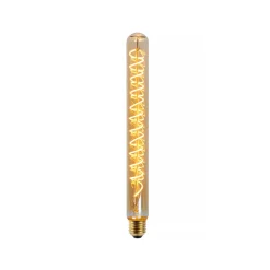 Led-Pærer E27 Sokkel>Lucide E27 Filament lyspære T32 30 cm 2200 Kelvin 5W Dimbar Amber